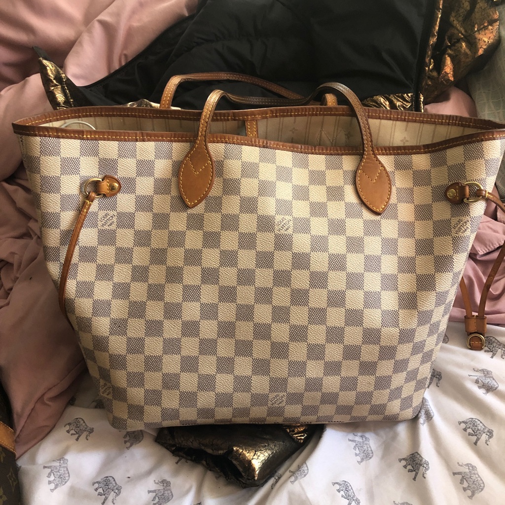 Louis Vuitton | Bags | Louis Vuitton Neverfull Mm In Damier
